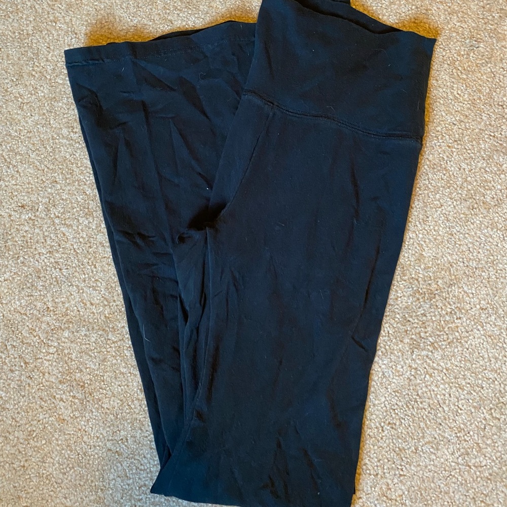 Aerie Black OFFLINE Flare Leggings